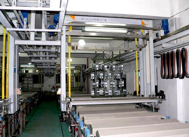 龍門(mén)式電鍍鎳電鍍生產(chǎn)線